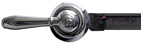 Tank lever Korky Strongarm, faucet style, Chrome