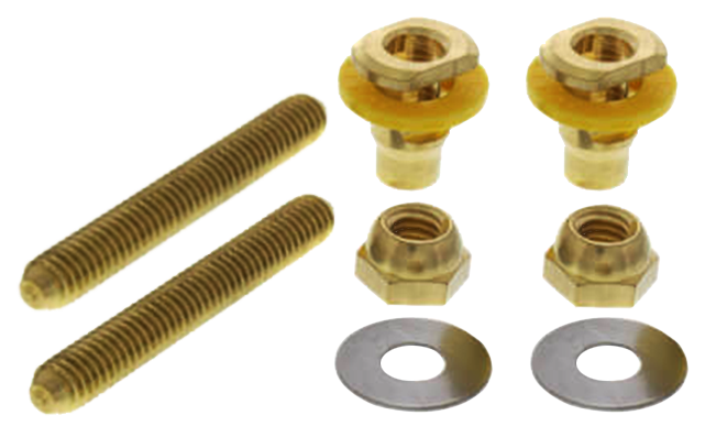 SetFast no cut brass closet bolts 3 (pair)
