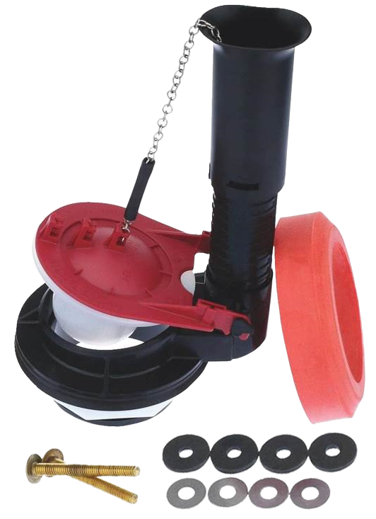 Fluidmaster adjustable toilet 3 flush valve kit (Fits Toto®, American Standard® & other common 3 flapper toilets)