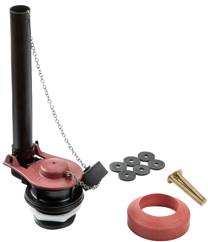 Flush valve kti w/flapper & tank to bowl kit (PRO57K)