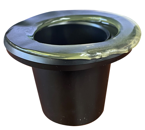 Wax free urinal seal