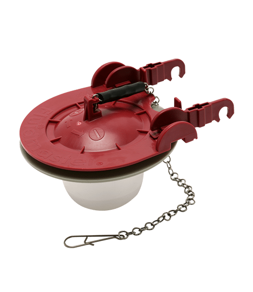 Fluidmaster 3 universal flapper, chlorine and hard water resistant, adjustable mounting arms