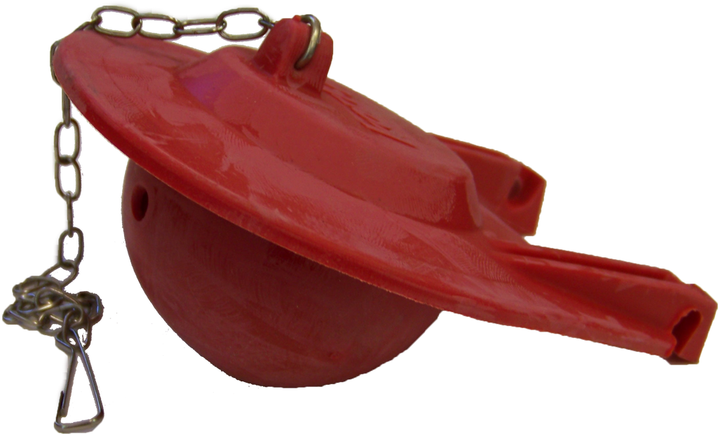 Eljer Titan 3 flapper, red rubber