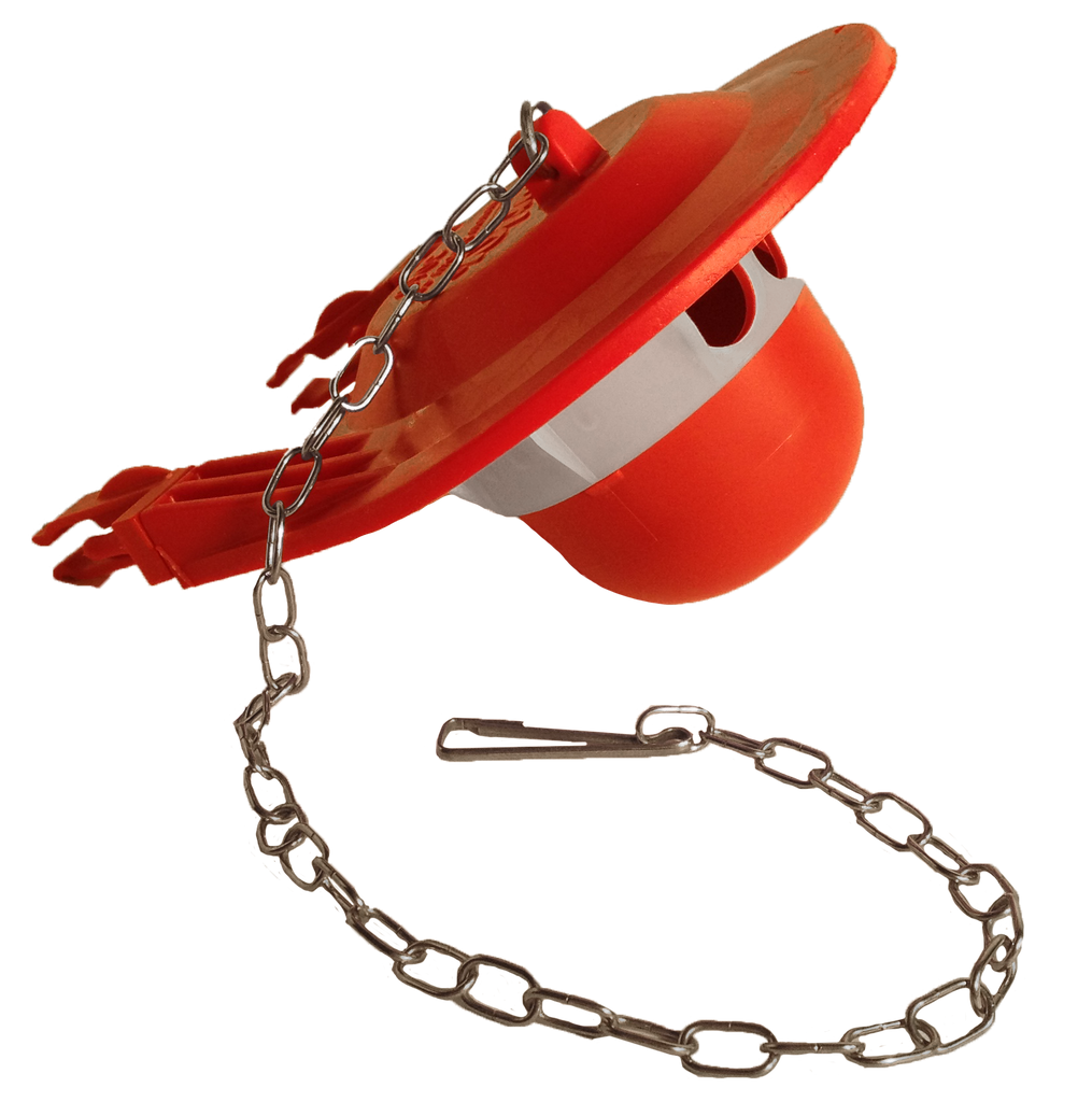 Korky flapper for 3 flush valves, adjustable