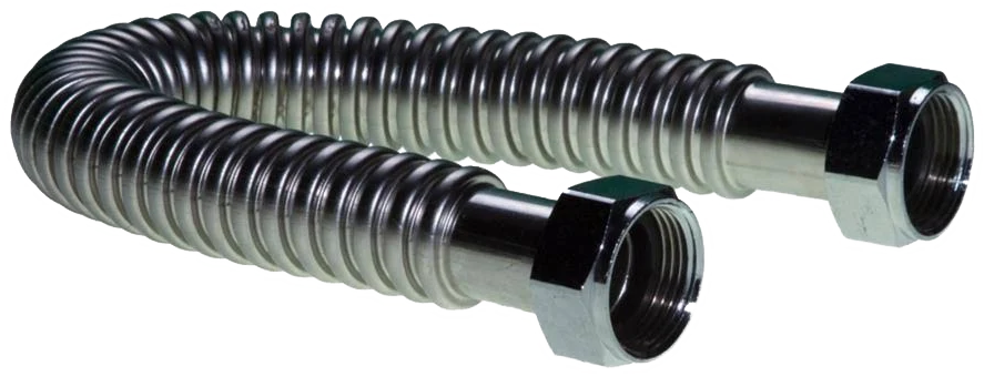Stainless steel water flex, corrugated, 3/4fip x 3/4fip x 18 (Falcon brand)