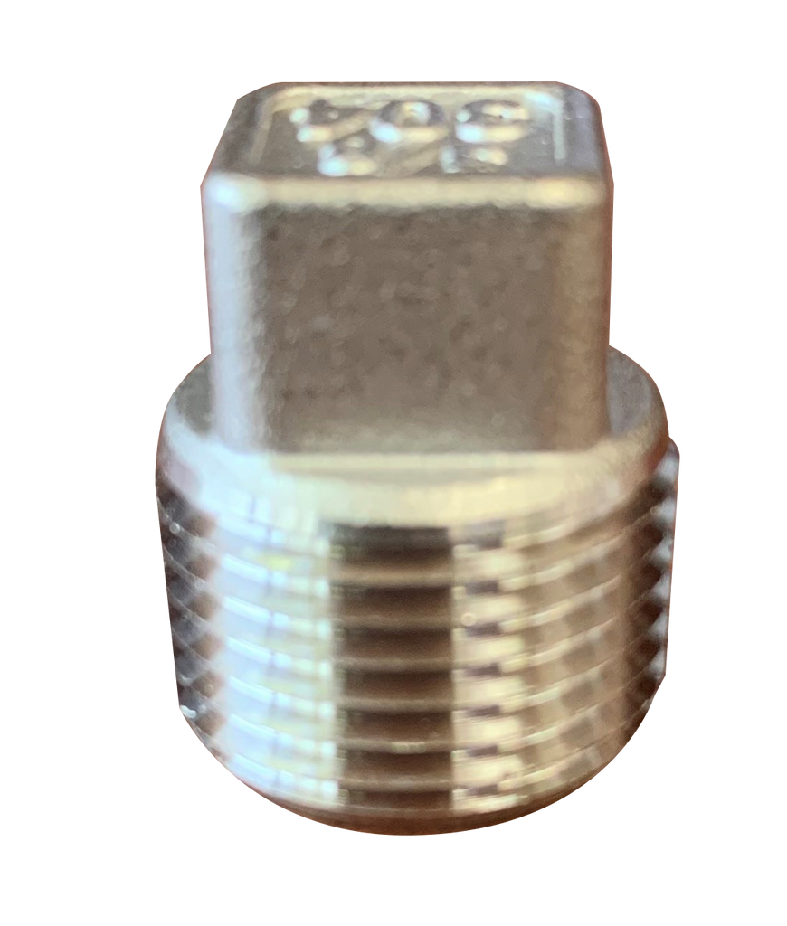 Stainless steel plug, 3/8