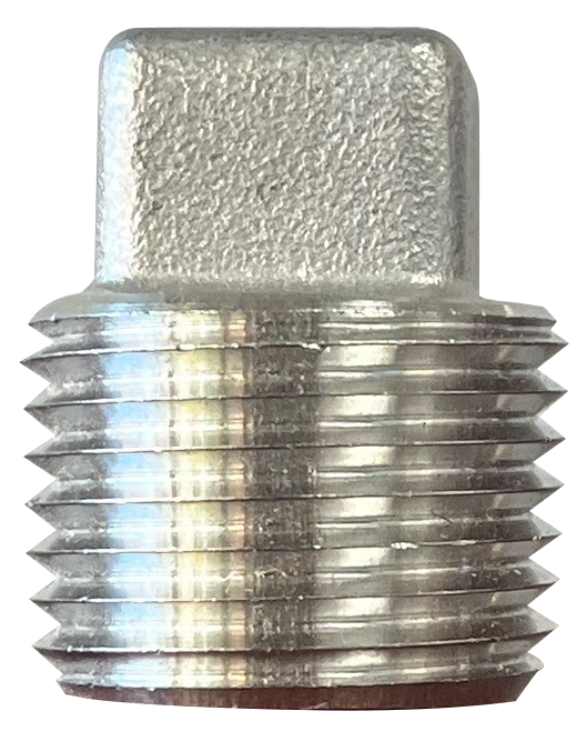 Stainless steel plug, 1/2