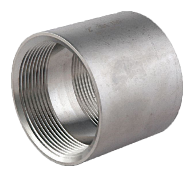 Stainless steel coupling, 1/2