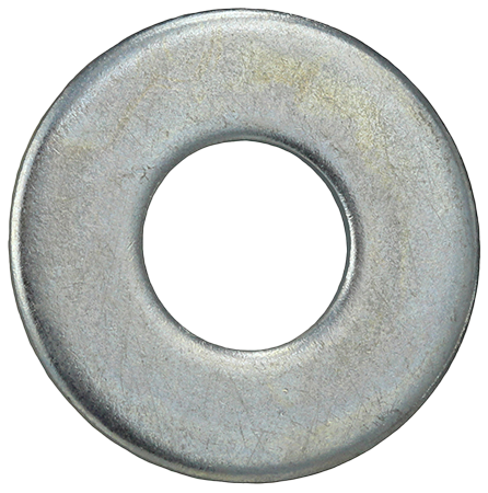Dottie flat washer zinc plated 3/8