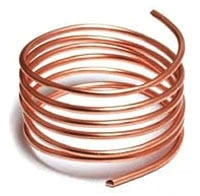 Bare copper wire #8