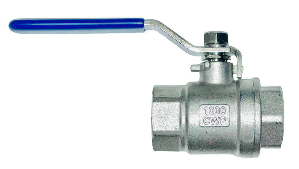 Full port ball valve 1/2ip, all stainless steel