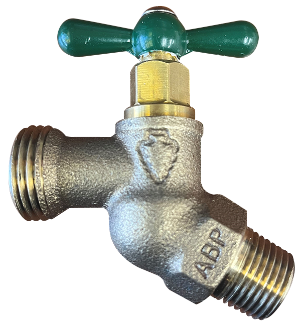 No kink hose bibb 1/2mip Arrowhead
