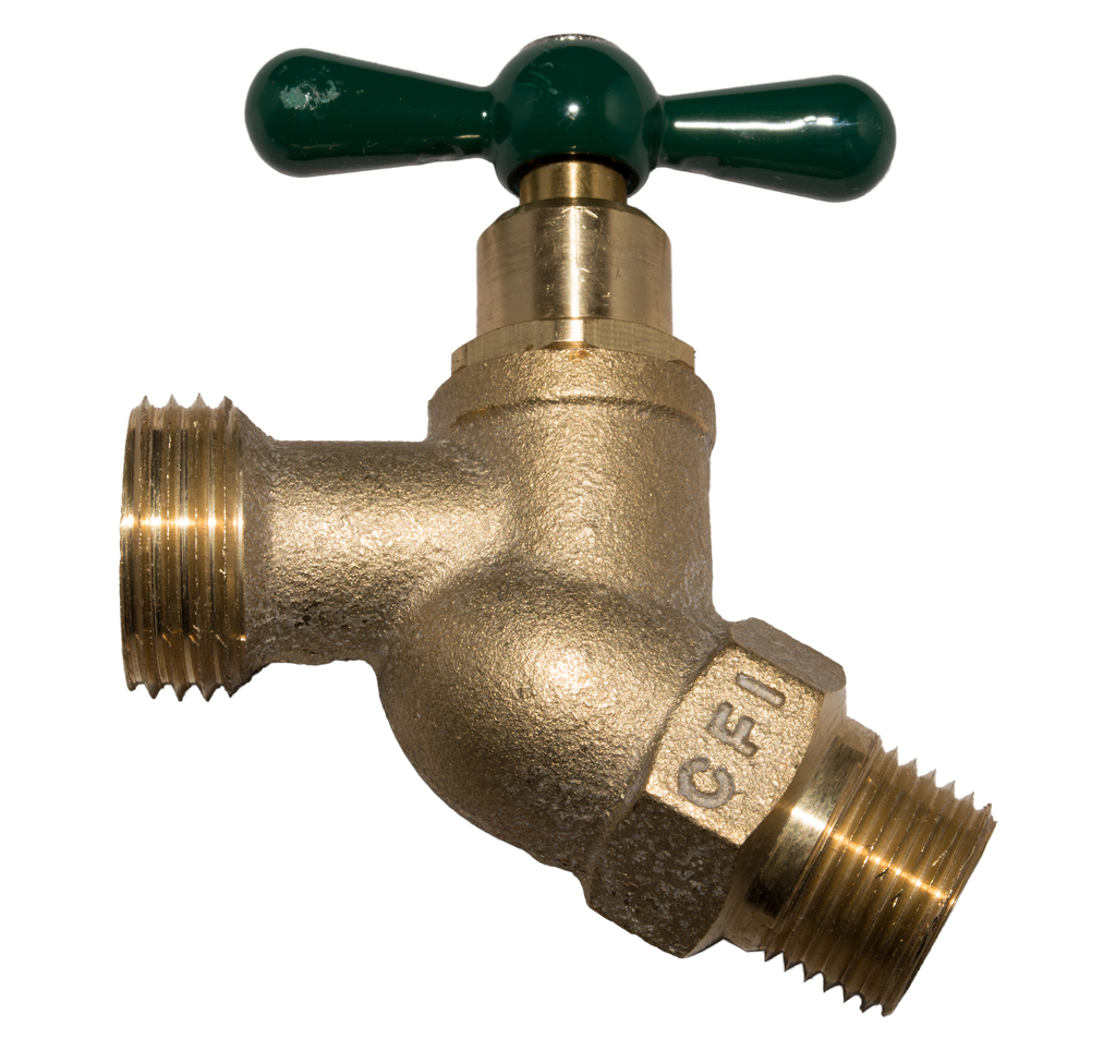 No kink hose bibb 1/2mip heavy duty