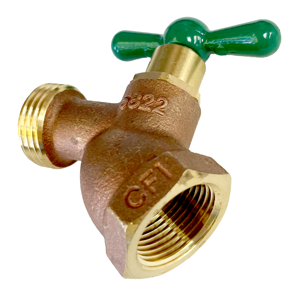 No kink hose bibb 1/2 fip, heavy duty