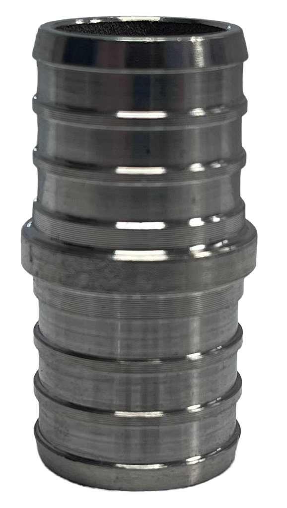 Pex B fitting, stainless steel, coupling, 3/4