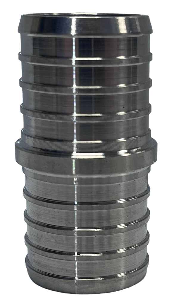 Pex B fitting, stainless steel, coupling, 1