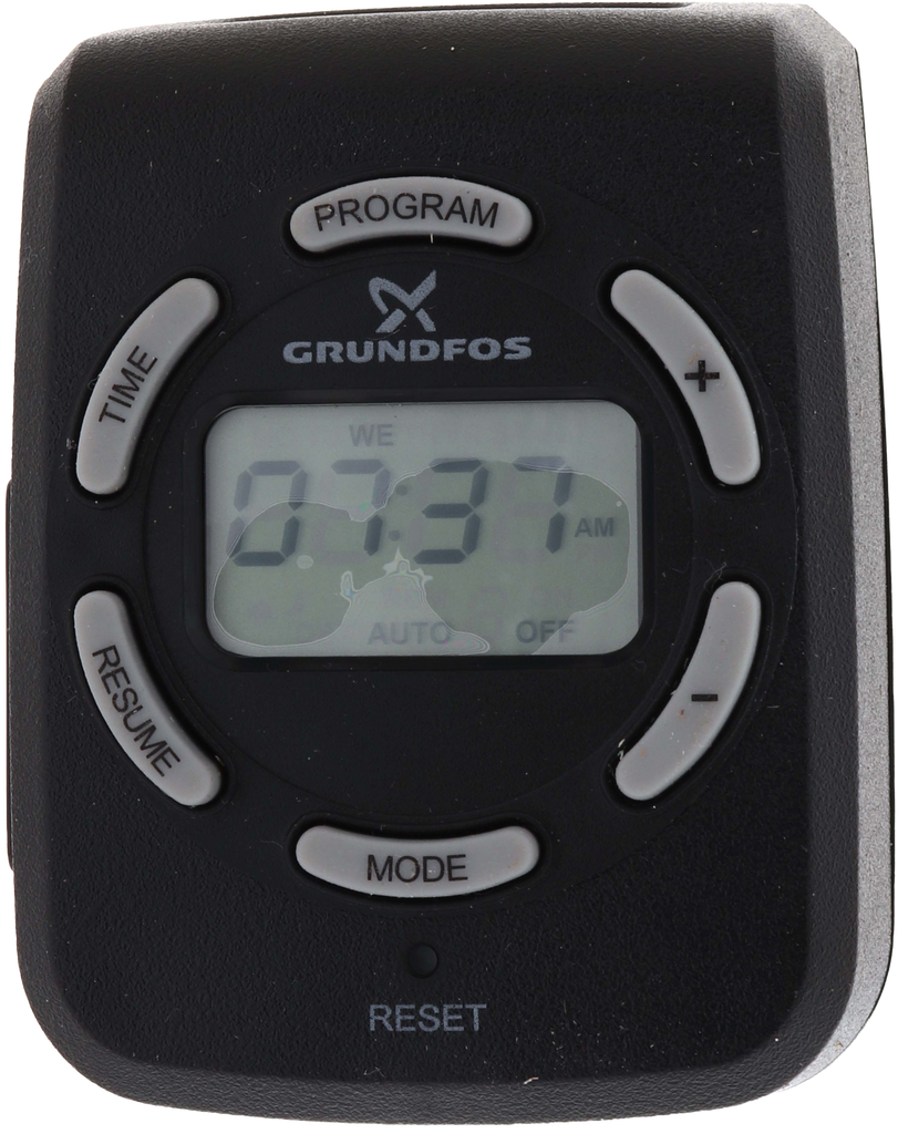 Grundfos digital timer
