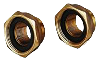 Grundfos pump union 1/2 threaded ISO valves