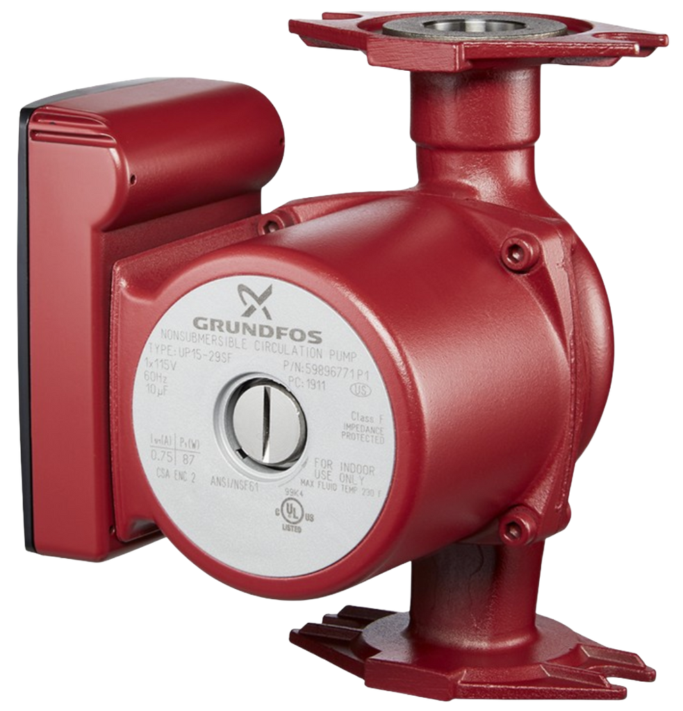 Grundfos pump 1/12HP, 115V SS , timer & cord (UP15-29SUC/TLC)