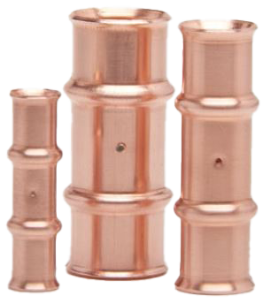 RLS copper press coupling 3/8