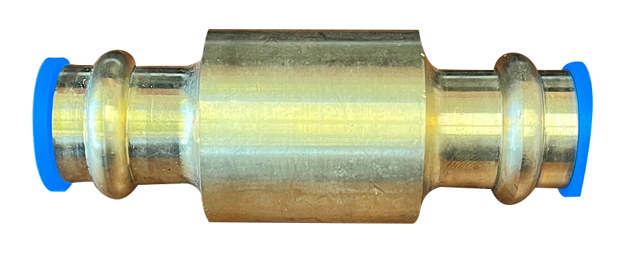 Press spring check valve 1 1/4
