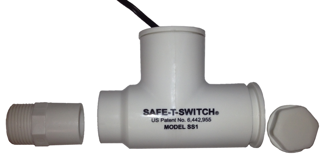 Safe-T-Switch SS1 inline condensate overflow control switch