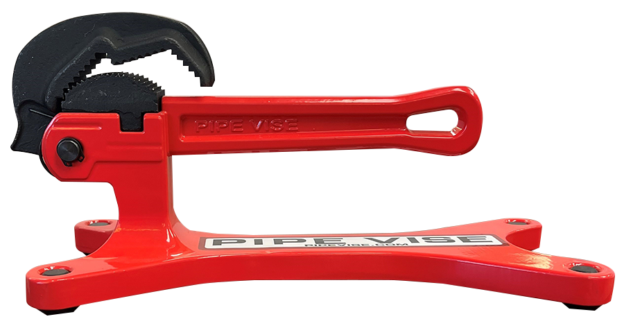 Pipe vise tool, aluminum, 1/8 - 1 1/2 pipe