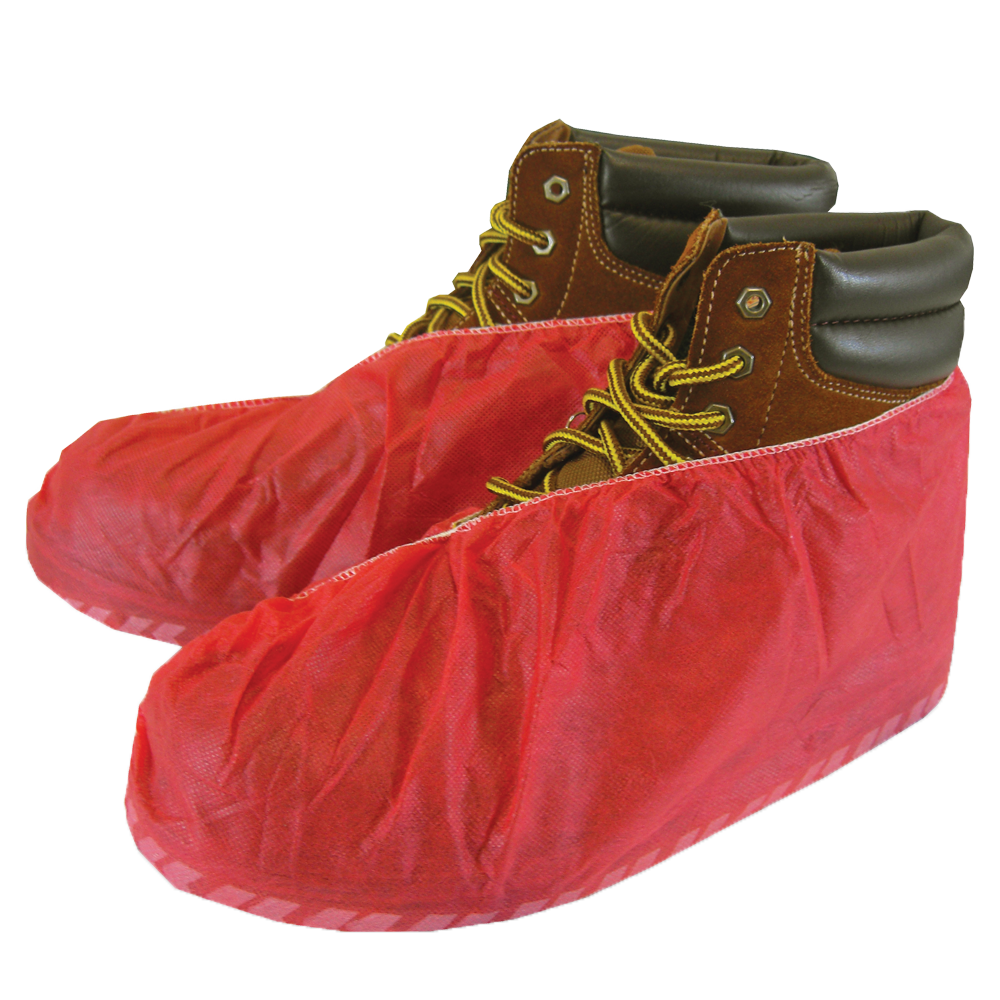 Shoe covers RED (50 PR/BX) (sold by box)