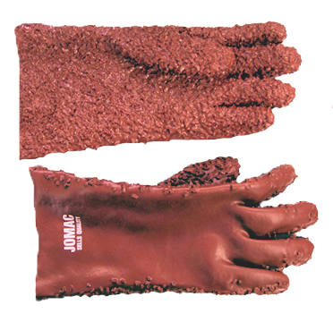 PVC "Ugly Gloves" (heavy duty-red)