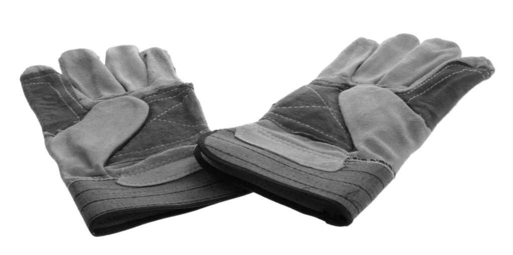 Glove, leather palm work, X-LARGE (SELL/PAIR)