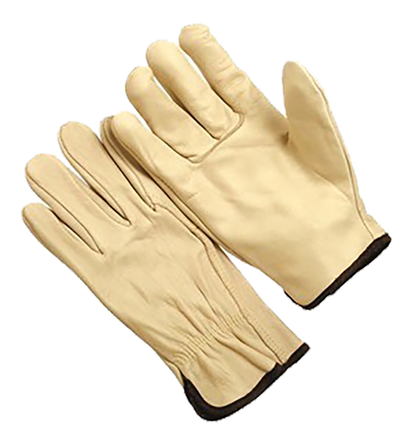 Glove, large grain, cowhide, unlined (SELL/PAIR)