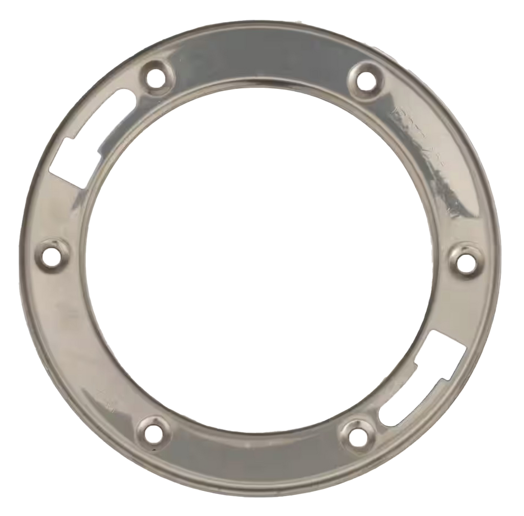Closet flange repair ring, stainless steel, solid