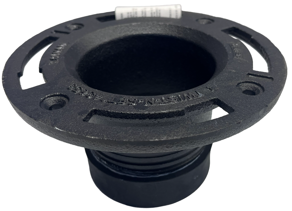 Closet flange Oatey Twist-N-Set 4 cast iron