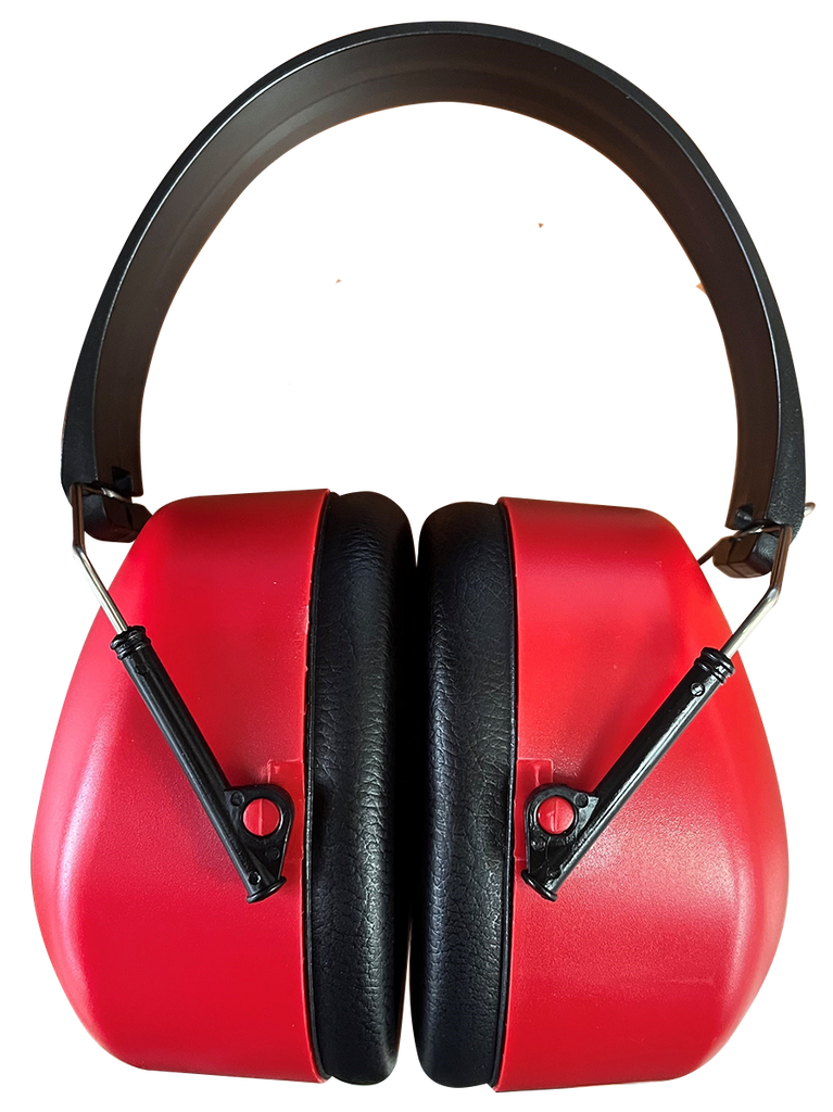 Noise cancelling safety earmuff