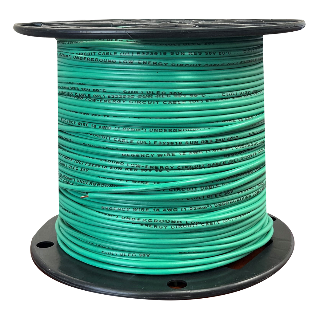 Tracer wire 12 gauge 500ft roll (green)