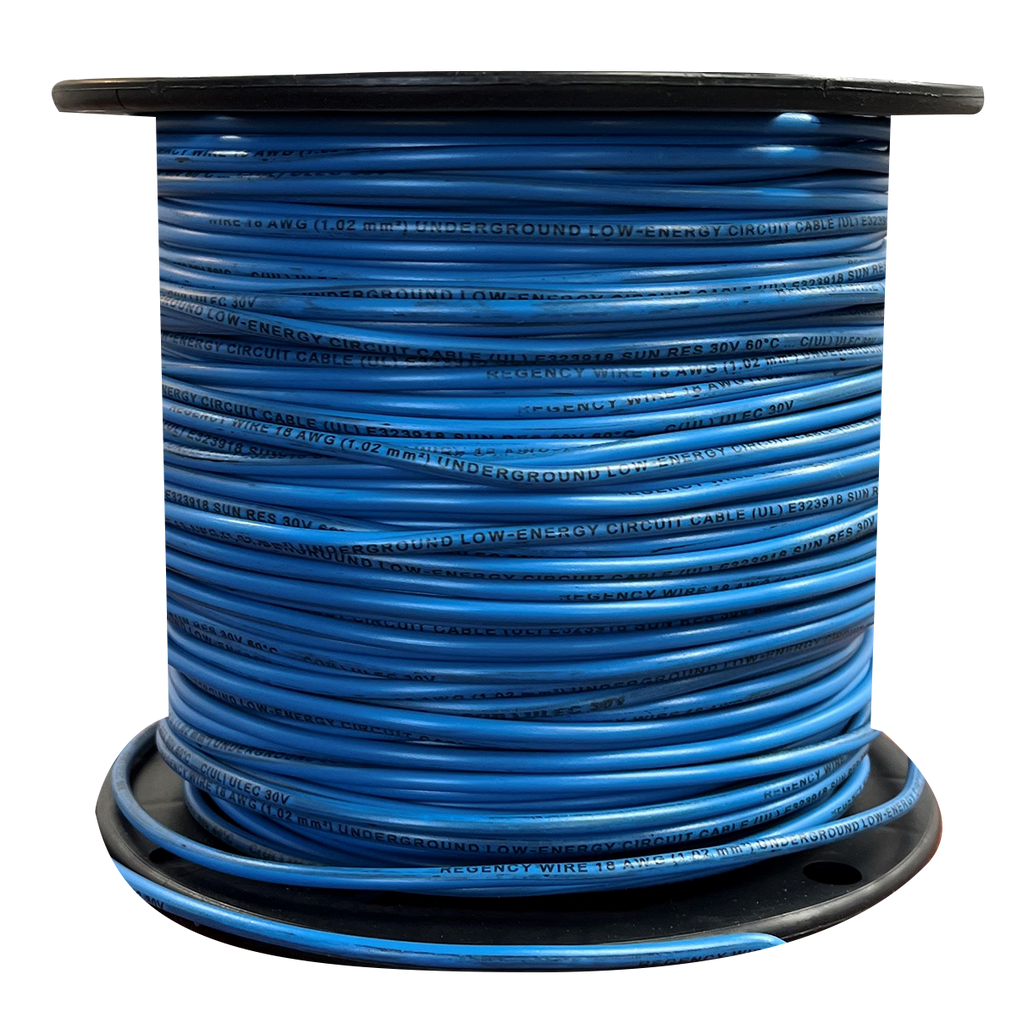 Tracer wire 14 gauge 500ft roll (blue)