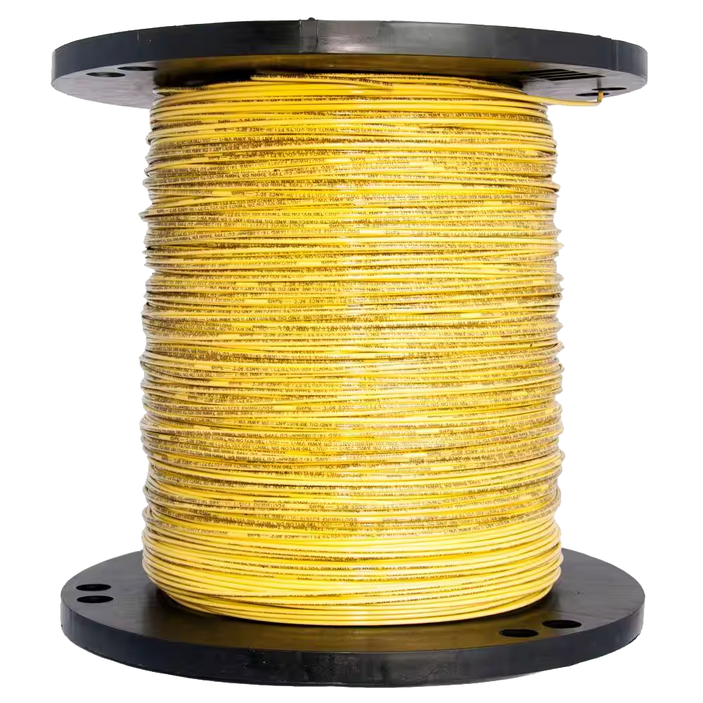 Tracer wire 14 gauge 500ft roll (yellow)