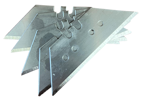 Utility blades (for the retractable utility knife) (priced per pack of 5) (4325)