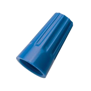 Wire connector for #22 - #16 wire, blue (72B)