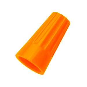 Wire connector for #22 - #14 wire, orange (73B)