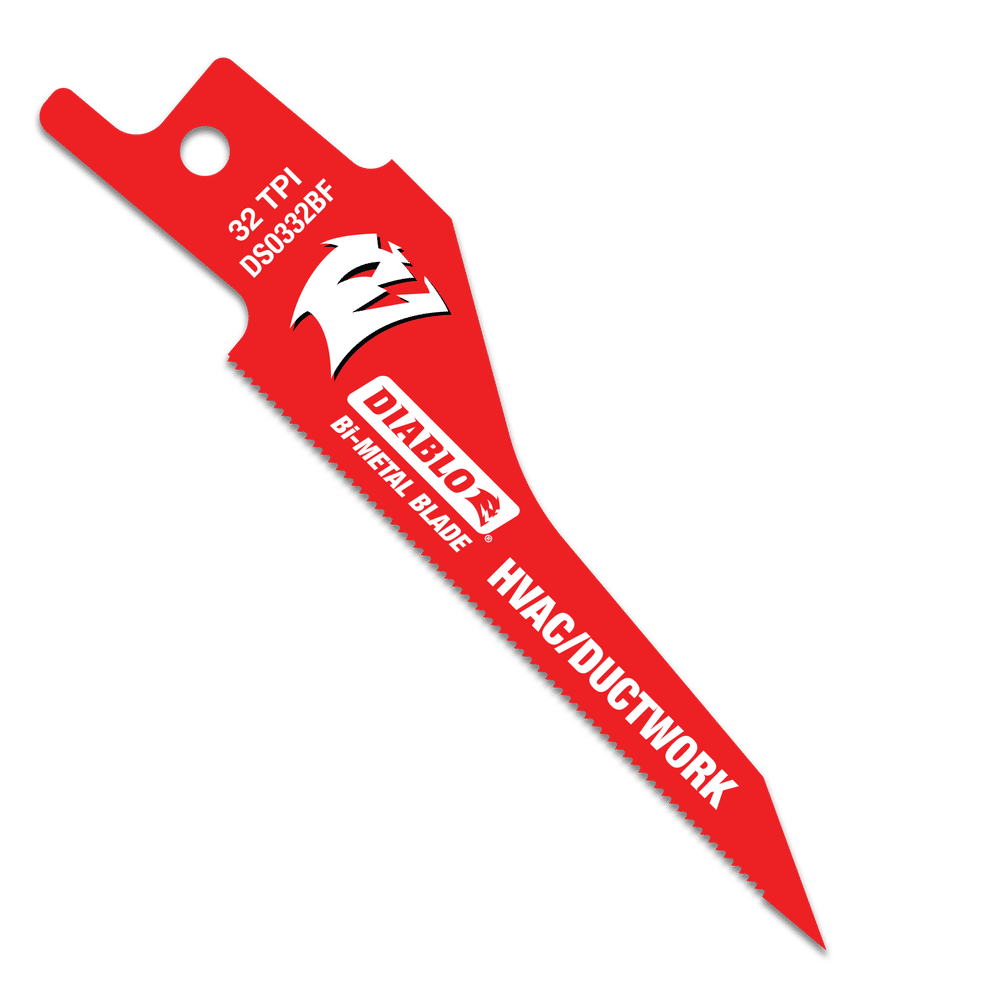 Diablo saw blade bi-metal reciprocating 3-1/4 HVAC/Ductwork (5-PK)
