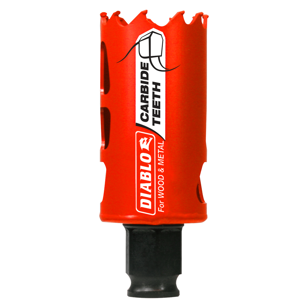 Diablo hole saw wood and metal carbide-tipped 1-3/8 (35mm)