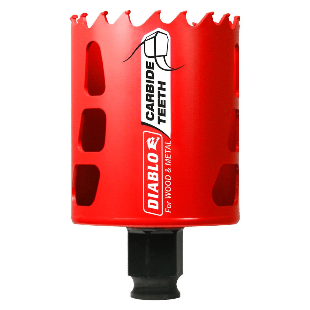 Diablo hole saw wood and metal carbide-tipped 2-1/4 (57mm)