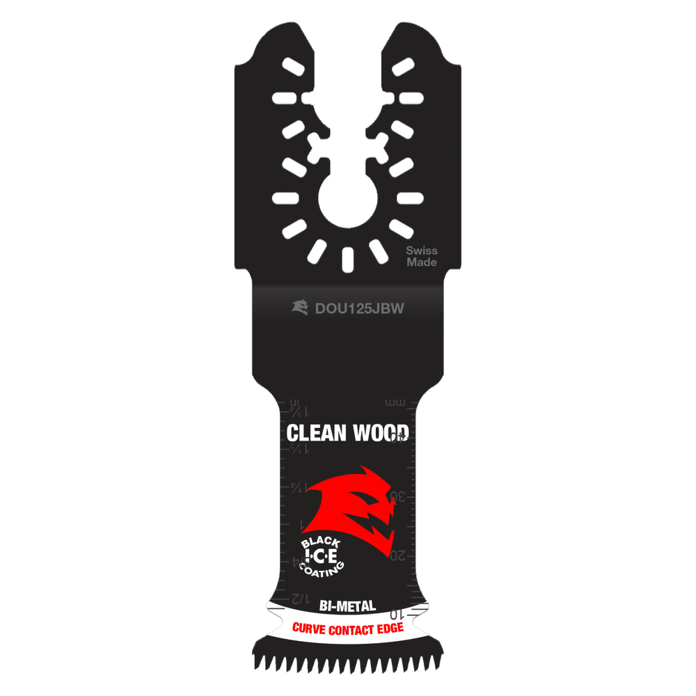 Diablo universal fit bi-metal oscillating blades for cleaning wood, 1 1/4 (3-pack)