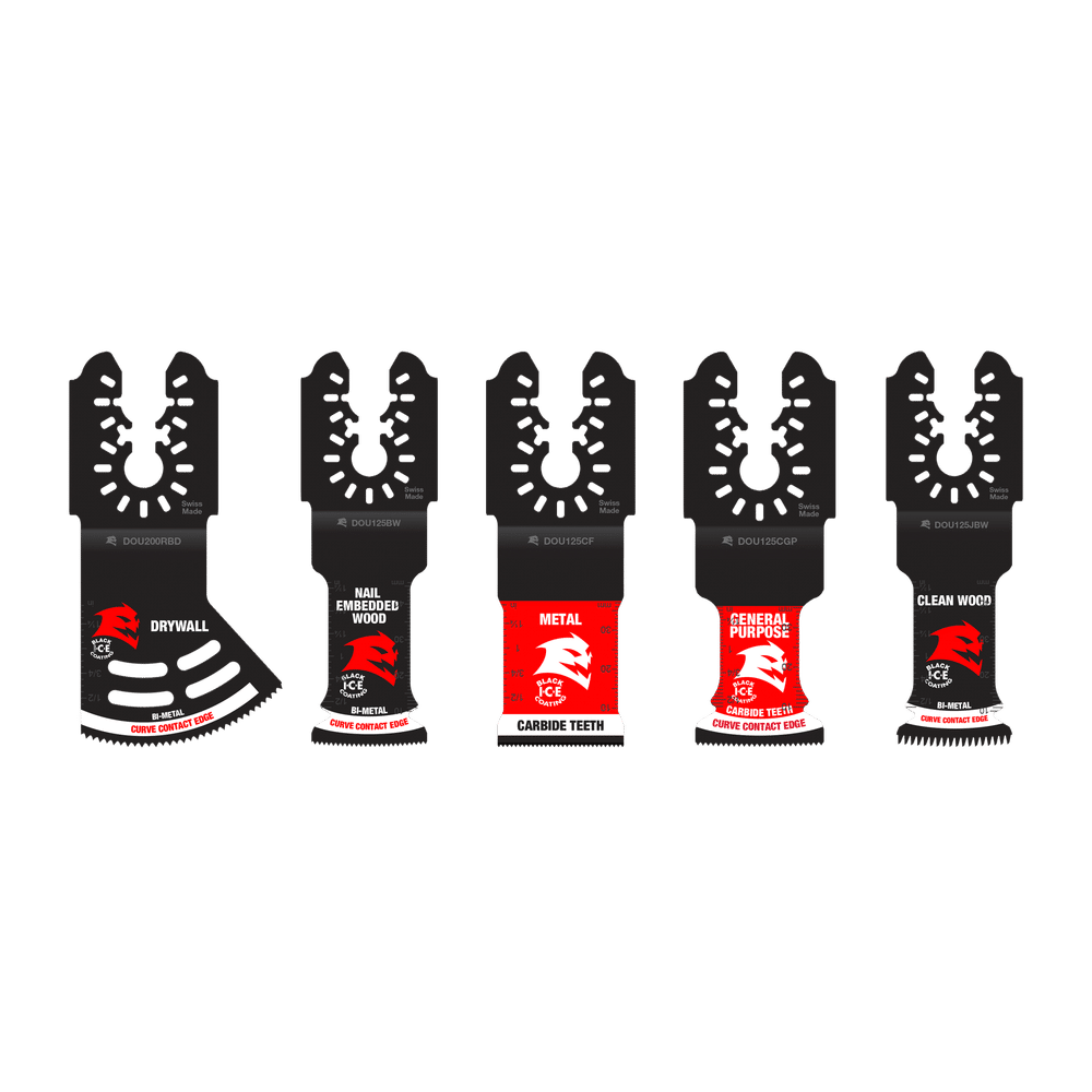 Diablo universal fit general purpose oscillating blade set (5-piece)