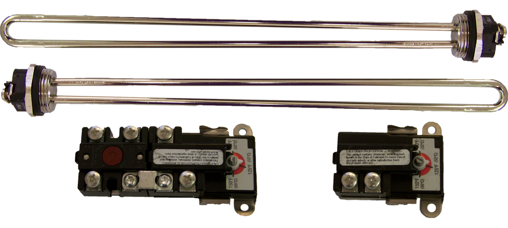 Water heater plumber's pack (2-4500W elements, 1-upper thermo, 1-lower thermo)