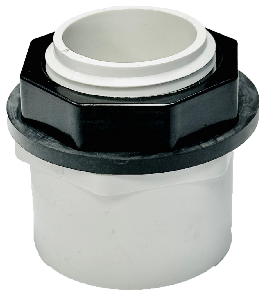 Drain pan fitting, 1 fip, for water heater pan