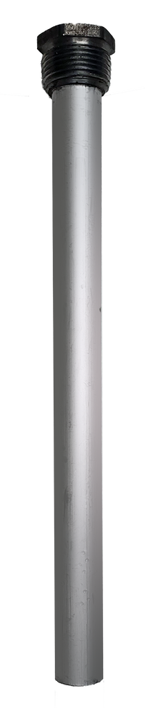 Blue Lightning anode rod for RV water heater, 3/4 hex plug, 9.5 long, magnesium (fits Suburban and Morflo)