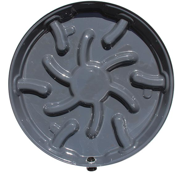 Water heater pan TOUGH DRY LIFT 22 w/1 PVC fitting