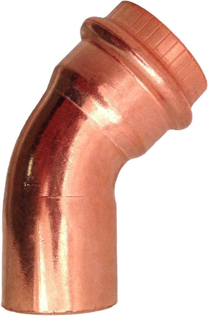 ProPress 45 street ell, p x ftg, 2 1/2, copper